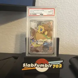 2023 POKEMON PAR EN-PARADOX RIFT ILLUSTRATION RARE #196 JOLTIK PSA 10 - Image 1