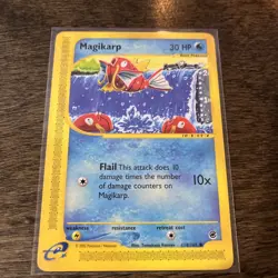 🎏 ✨ Magikarp 118/165 - 2002 Pokemon Expedition Base Set - Non-Holo NEAR MINT - Image 4