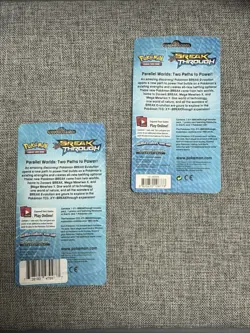 POKEMON XY BREAKTHROUGH BLISTER BOOSTER PACK NEW JIRACHI COSMOS FOIL - Image 2