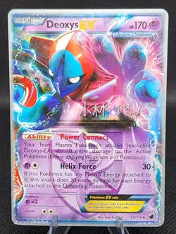 Pokemon Deoxys EX 53/116 World Championship Deck LP/MP - Image 1