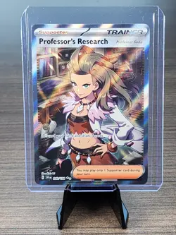 Pokemon TCG Professor's Research 240/198 Scarlet and Violet Full Art - NM - Image 1