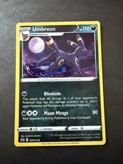 Pokemon Evolving Skies Umbreon Promo SWSH129 Holo - Image 1