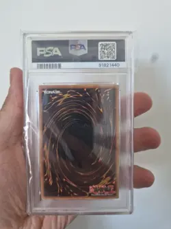 2002 Yugioh PSA 7 Exodia The Forbidden One LOB-E101 Ultra Rare Euro Unlimited - Image 2