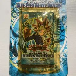 Yu-GI-Oh! - Sealed LOB Blister Pack - Legend of Blue Eyes White Dragon - 2002 - Image 3