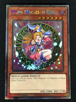 Yugioh Dark Magician Girl RA04-EN107 1st Platinum Secret (NM) - Image 1