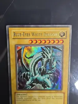 Blue-Eyes White Dragon LOB-001 The Legend of Blue Eyes White Dragon Unlimited LP - Image 3
