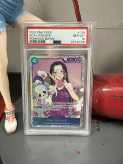 Boa Hancock SR One Piece Romance Dawn 2022 OP01-78 PSA 10 #078 - Image 1