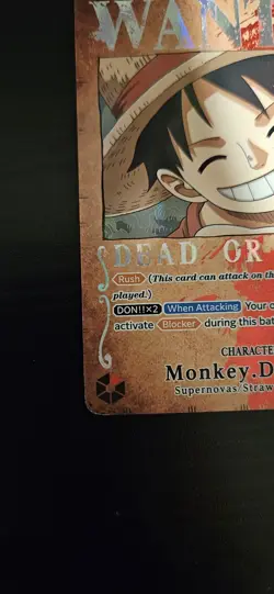 MONKEY D LUFFY - One Piece ST01-012 - WANTED SP Special - Pillars of Strength - Image 5