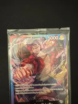 One Piece Monkey.D.Luffy 2nd Anniversary P-043 Sealed Promo Pack - Image 2