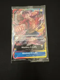 One Piece Monkey.D.Luffy 2nd Anniversary P-043 Sealed Promo Pack - Image 3