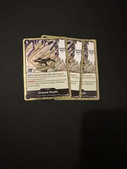 OP14-096 - Ground Death (R) - One Piece TCG - English x3 - Image 1