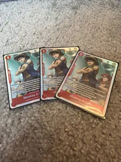 Monkey D. Luffy OP14-013 SR Playset THE AZURE SEA'S SEVEN ENGLISH OP14 - Image 1