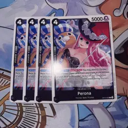 Perona Playset - OP10-092 x4 - Royal Blood - One Piece TCG - English - Image 1
