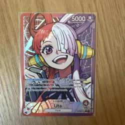 One Piece TCG - Uta Leader Alt Art OP06-001 English - Wings of the Captain - Image 1