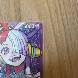 One Piece TCG - Uta Leader Alt Art OP06-001 English - Wings of the Captain - Image 4