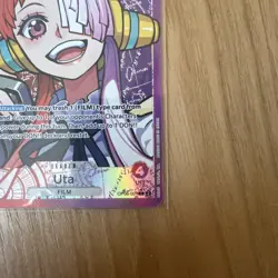 One Piece TCG - Uta Leader Alt Art OP06-001 English - Wings of the Captain - Image 5
