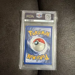 Clefairy Holo - 5/102 - Base Set Vintage WOTC Pokemon Card - PSA 8 - Image 2