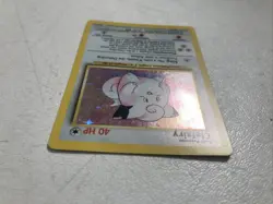 Vintage Clefairy 5/102 Base Set Holo Rare Vintage 1999 Pokemon Card LP+/NM - Image 5