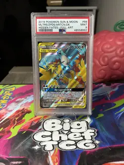 2019 POKEMON SUN & MOON HIDDEN FATES #66 MLTRS/ZPDS/ARTCN.GX HIDDEN FATES- PSA 9 - Image 1