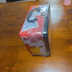 Pokemon TCG 25th Anniversary Celebrations Treasure Chest Lunchbox Tin SEALED - Image 3