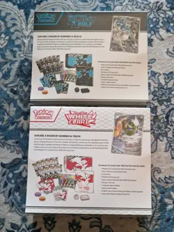 Pokemon TCG Black Bolt & White Flare Elite Trainer Box (ETB) Pair - New & Sealed - Image 2