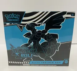 Pokemon TCG Scarlet & Violet: Black Bolt - Elite Trainer Box ETB - SEALED NEW - Image 1