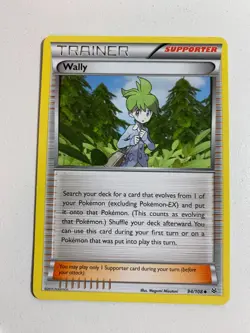 Pokemon TCG 94/108 Wally Trainer Uncommon Roaring Skies Very Good Condition - Image 1