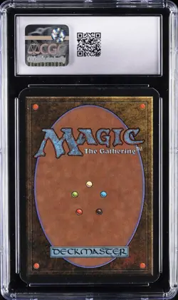 1993 MAGIC: THE GATHERING LTD ED (ALPHA) UNCOMMON CURSED LAND CGC 9 - Image 2