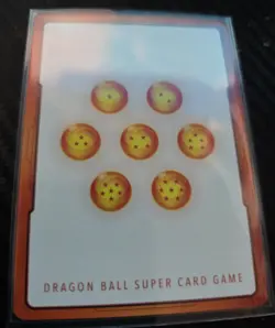 Dragon Ball Fusion World Card Gogeta Energy Marker Promo Prize Gold E-21 DBZ - Image 2
