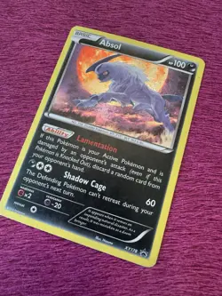 Absol Cosmos Holo XY178 2016 Black Star Promo LP Pokemon Card - Image 3