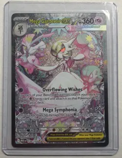 Pokemon Mega Gardevoir EX Full Art Holo 178/132 Mega Evolution Rare Card - Image 1