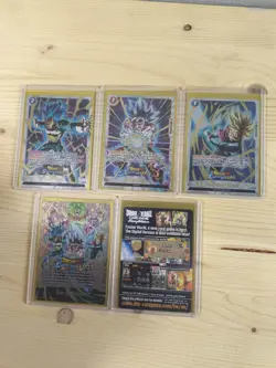 dragon ball sparking zero promo cards sealed complete set of four English - Image 1