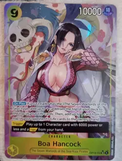 Boa Hancock OP14-112 SR Alt Art English Near Mint One Piece Card Game - Image 1