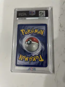 2000 Pokemon Black Star Promo PSA 7 NM Card #8 Mew 😈 - Image 2