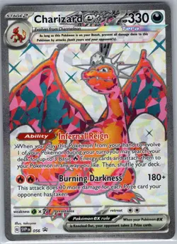 Charizard ex SVP 056 SV: Scarlet & Violet Promo Cards - Pokemon Card - NM - Image 1