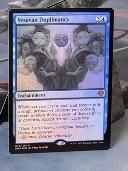 MTG Vesuvian Duplimancy MYTHIC FOIL Dominaria United 073/281 NM/Mint - Image 1