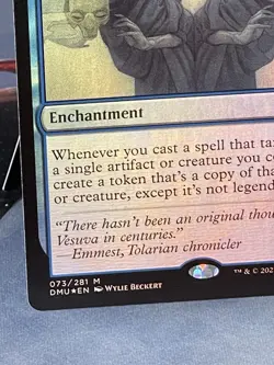MTG Vesuvian Duplimancy MYTHIC FOIL Dominaria United 073/281 NM/Mint - Image 5