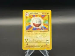 Electrode - 21/102 Base Set - Pokemon TCG - 1999 - Image 1