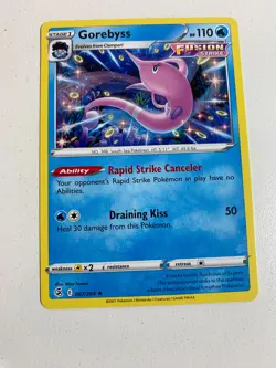 Pokemon TCG 067/264 Gorebyss Stage 1 Rare Fusion Very Good Condition - Image 1