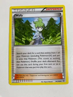 Pokemon TCG 94/108 Trainer Wally Uncommon Roaring Skies Good Condition - Image 1