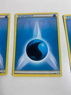 Pokemon TCG 2/30, 3/20, 8/30 Water Energy Suicune Trainer Kit 3 each Fair Cond. - Image 3