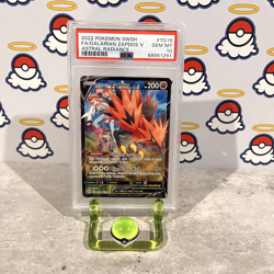 Galarian Zapdos V TG19 Astral Radiance Pokemon - PSA 10 GEM MT - Image 1