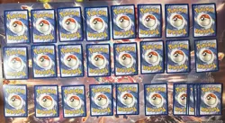 Lot of 31 Pokemon Lycanroc & Rockruff Mega Evolution Blister Promo Cosmo Holo - Image 2