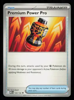 Premium Power Pro 124/132 Pokemon Mega Evolution Uncommon Near Mint - Image 1