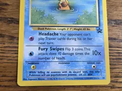 Pokemon Wotc Black Star Promo # 20 Psyduck,,not played - Image 3