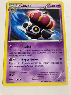 Pokemon TCG 33/98 Claydol Stage 1 Rare Ancient Origins Very Good Condition - Image 1