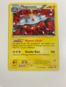 Pokemon TCG 54/162 Magnezone Stage 2 Rare XY Breakthrough Very Good Condition - Image 1