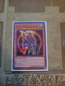 YUGIOH BLACK LUSTER SOLDIER ENVOY OF THE BEGINNING MAMA-EN047 ULTRA 1ST ED NM - Image 1
