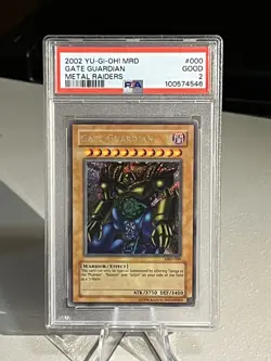 Gate Guardian MRD-000 Metal Raiders Unlimited PSA GOOD - Image 1
