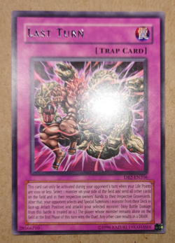 Last Turn - DB2-EN206 - Rare Yu-Gi-Oh! - Image 1